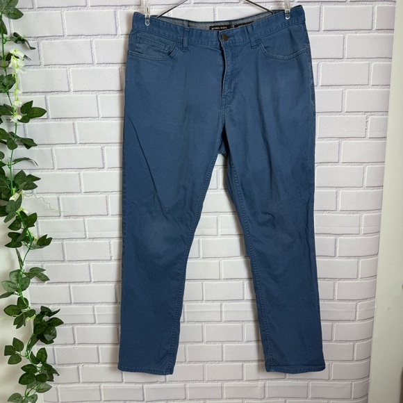 Michael Kors Blue Jeans with Brown Label/size 32x30 - Picture 2 of 9
